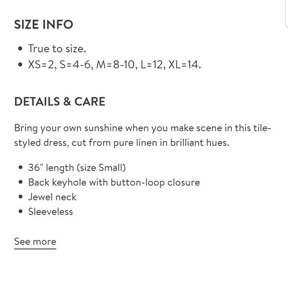 Tommy Bahama Tropical Terrazza Shift Dress ♥ - Picture 7 of 7